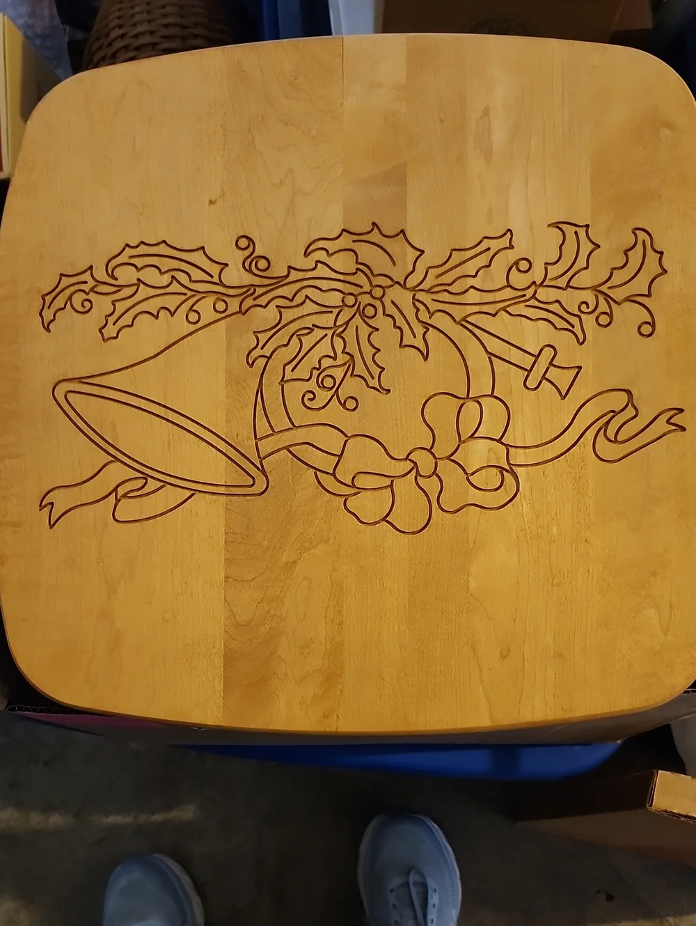 Longaberger Holiday Homecoming Basket LID Only